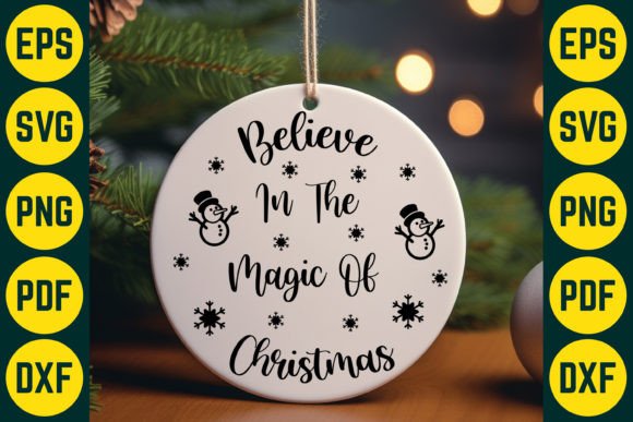 Believe in the Magic of Christmas Design