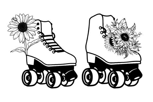 Derby and Sunflower SVG Roller Derby Review