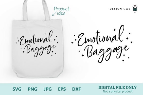 Emotional Baggage Tote Bag SVG Review