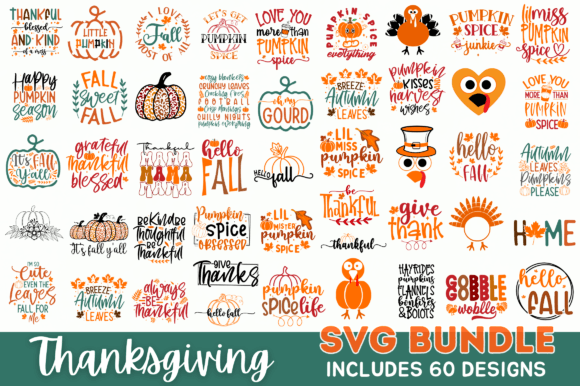 First Impressions of the Huge Thanksgiving SVG Bundle