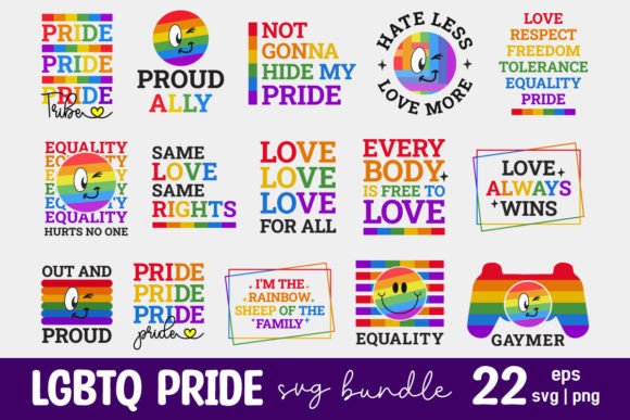 LGBTQ Pride Month Cute Retro SVG Bundle: A Designer’s Real-World Review
