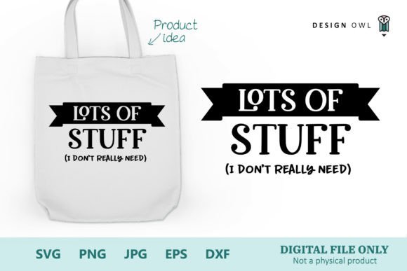 Lots of Stuff - Tote Bag SVG Review