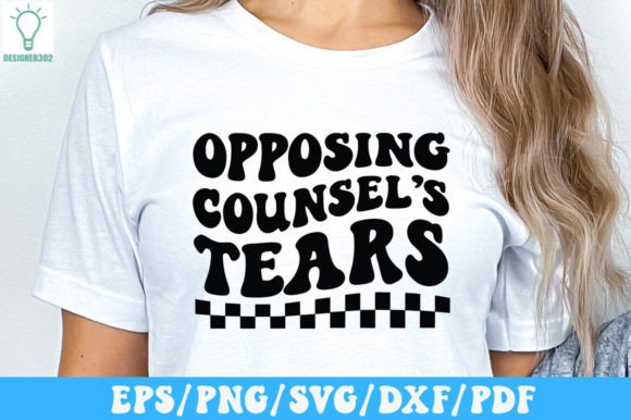 Opposing Counsel's Tears Retro SVG: A Designer’s Real-World Take