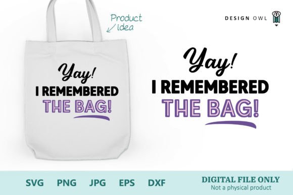 Remembered the Bag - Tote Bag SVG Review for Real Embroidery Projects